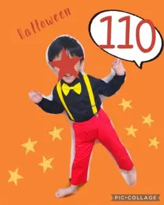 ミッキー　風　キッズ　コスプレ　コスチューム　　ディズニー　ハロウィン　110