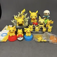 【14個セット売り】ポケモン　ピカチュウ　ピチュウ　ミジュマル　フィギュア