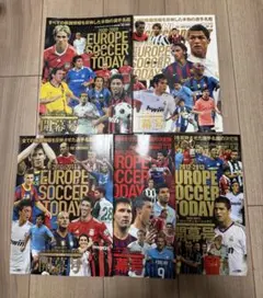 EUROPE SOCCER TODAY 2008-2013 セット