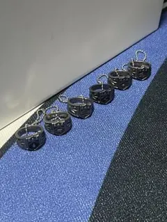 た*か様 ボンゴレリングDX 6種セット(雨嵐雷晴霧雲) ボールチェーン付き