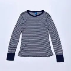 【美品】Good On ロングスリーブ ボーダー サーマル Tシャツ USA製のサムネイル