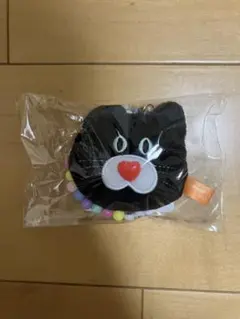 mojojojo ビーズチェーン付きフェイスマスコット2　✩ 黒猫