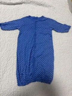 プチバトー　青色ツーウェイ・ドレスオール