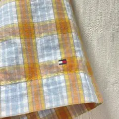 Tommy Hilfiger トミーヒルフィガー 半袖シャツ チェック 古着のサムネイル