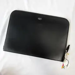 未使用 ポーター クレド レザー クラッチバッグ A4収納 上質 ブラック