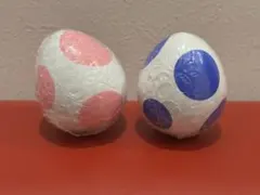 【新品・未開封】ヨッシー　めじるしアクセサリー　ピンク・あお(青)　2点セット
