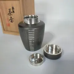 大阪錫器　錫半茶筒　茶壷 2025年最新】錫半 茶壷の人気アイテム - メルカリ