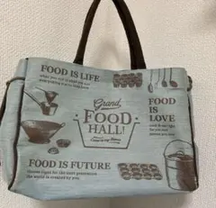GRAND FOOD HALL エコバッグ ブルー