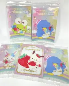 【新品未開封】サンリオ ウエハース キャラクターカード 5枚セット