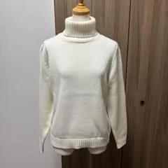 ZANONE（ザノーネ） ザノーネ ホワイト5Gタートルネックニット