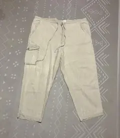 PERRY ELLIS リネン コットン ワイド パンツ W36×L30 - メルカリ