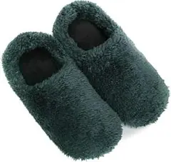 スリッパ ルームシューズ もこもこボアあったか 室内用 静音で軽量 滑り止め