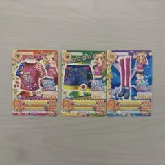 アイカツ ViVid Kiss アメリカンペイント 3枚セット