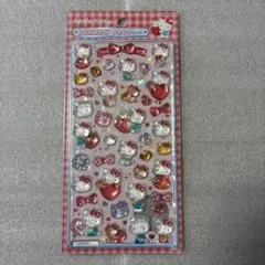 ボンボンドロップシール　赤キティ