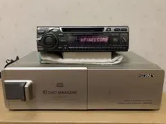 ソニー MDX-C5300＋CDX-65 MDデッキCDチェンジャーセット
