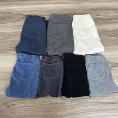 UNIQLO ユニクロ レギンス 80㎝ 7本セット