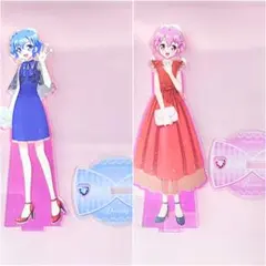 プリパラ ドロシー レオナ 等身大アクリルスタンド 韓国 セット 10周年