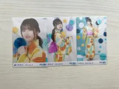 寺田蘭世 2020 浴衣 3種 コンプ