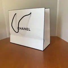 CHANEL 大きめ ホワイトショップ袋