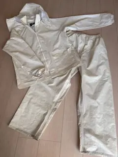 レインウェアセット フード付きジャケットとパンツ