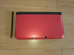 【ジャンク品】ニンテンドー3ds LL ブラックレッド 本体
