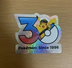 ポケモン namco 30周年記念 ステッカー