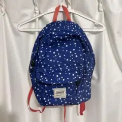 Coleman 星柄 リュック ブルーのサムネイル