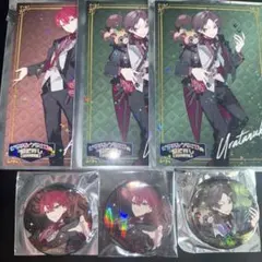 そらまふうらさか 缶バッジ シークレット ポストカード うらたぬき あほの坂田