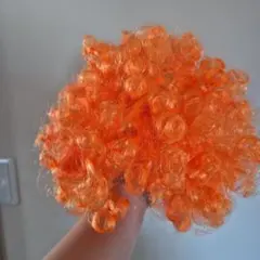 オレンジ アフロ