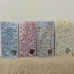 しずくちゃん ボンボンドロップシール ミニ 4種