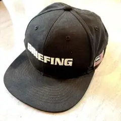 BRIEFING 黒キャップ
