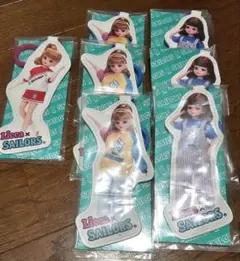 リカちゃんくじ セーラーズ ダイカットキーチェーン 7点セット 匿名配送