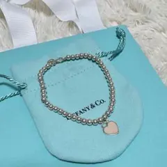 ティファニー ブレスレット リターントゥ ハート ピンク シルバー 925