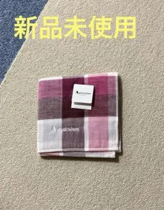【新品】 タグ付き　Aquascutum チェック柄 ハンカチのサムネイル