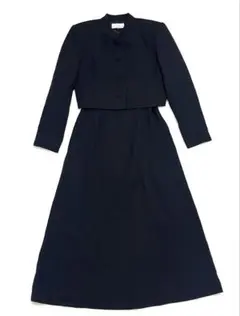 ヒロミヨシダ　東京ソワール　ワンピーススーツ　ブラックフォーマル　冠婚葬祭