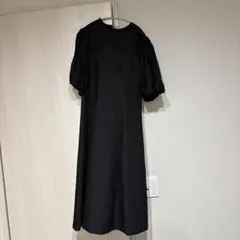 OPAQUE.CLIP ブラックワンピース 38/M