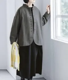 08Mab 多釦ショートコート