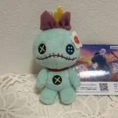 スティッチ　スクランプ　ぬいぐるみ　レア ディズニーストア スティッチ スクランプ フラ ぬいぐるみ