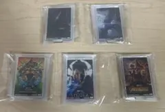 MARVEL ポスターアクリルスタンド セット。