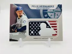 2017 Topps ロゴパッチ フェリックス・ヘルナンデス RELIC