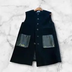 MACPHEE マカフィー 黒 ジレ ベスト トゥモローランド 美品