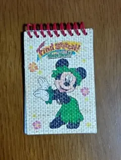 東京ディズニーランド ミッキーマウス メモ帳