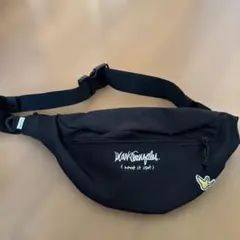 Mark Gonzales ブラックショルダーバッグ