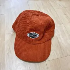 Little WEEKEND キッズ コーデュロイ キャップ オレンジのサムネイル