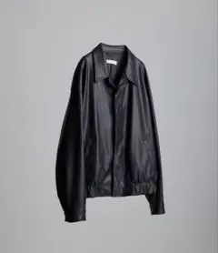 WYM LIDNM FAKE LEATHER WIDE BLOUSON