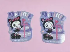 ベリエちゃん ナルミヤ　ホログラム ステッカー 2枚セット 【メゾピアノ】