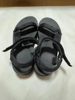 【 美品 】teva テバ レディース厚底サンダル ブラック 1008844