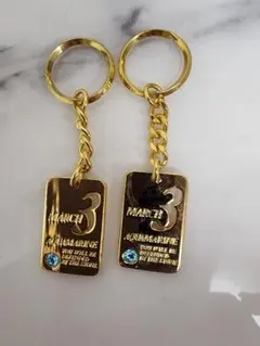 モンチッチ 誕生石 3個セット キーチェーン キーホルダー 2675s3