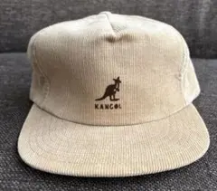 【未使用90s】 KANGOL カンゴール コーデュロイキャップ USA製のサムネイル