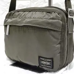 PORTER フレーム ショルダーバッグ カーキ 美品 軽量 吉田カバン